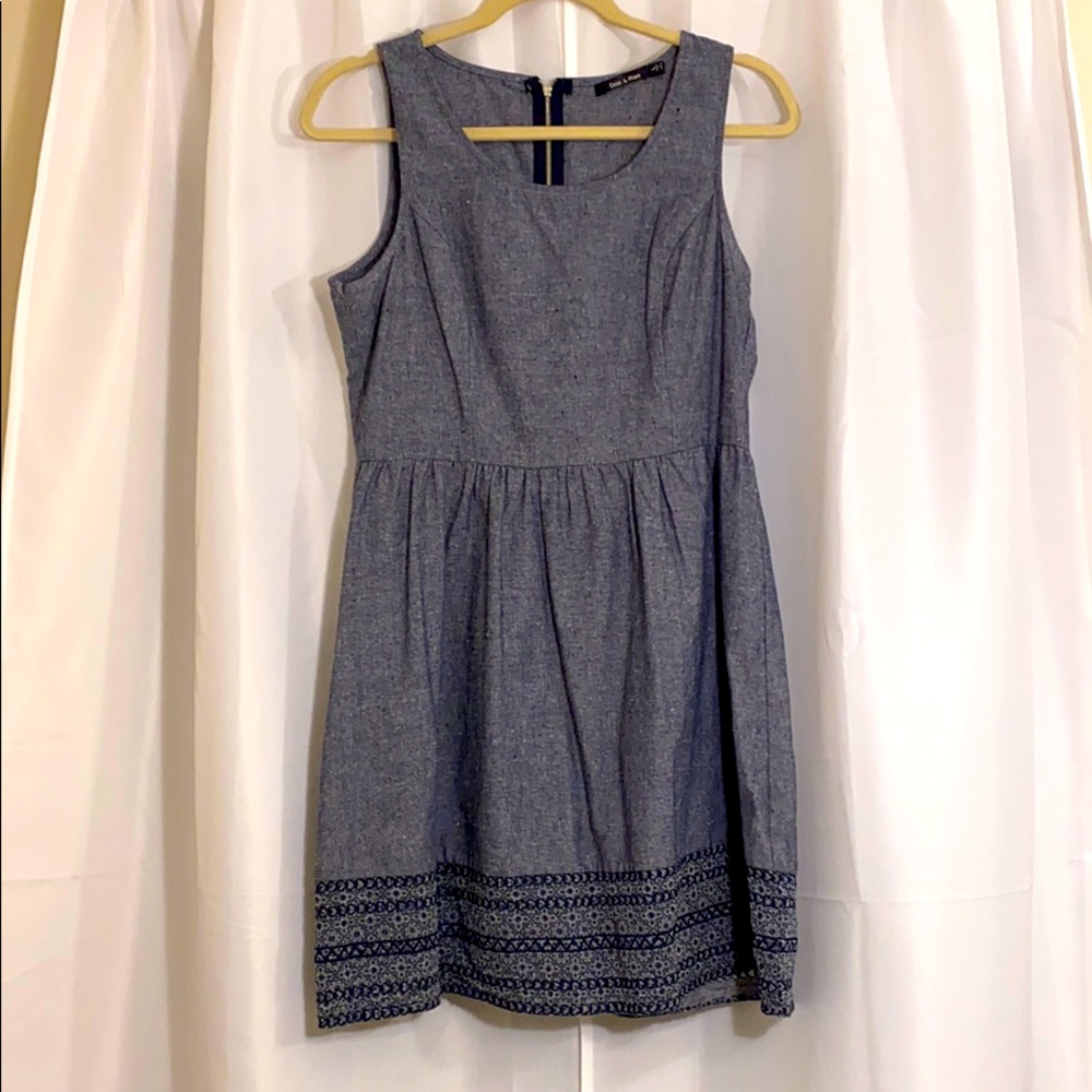 Denim dress